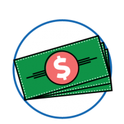 illustration of money